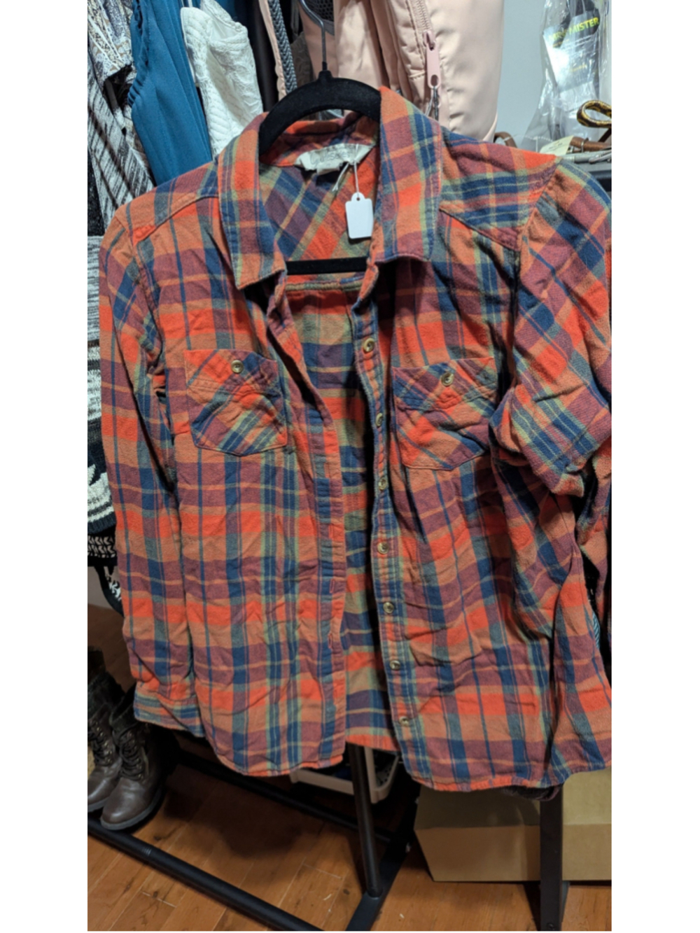 Gander Mountain Plaid Flannel Shirt | Women’s Medium